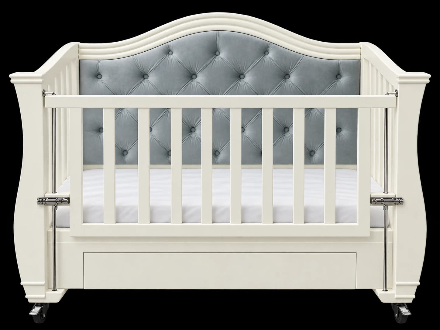 Luna Crest Upholstered Cot