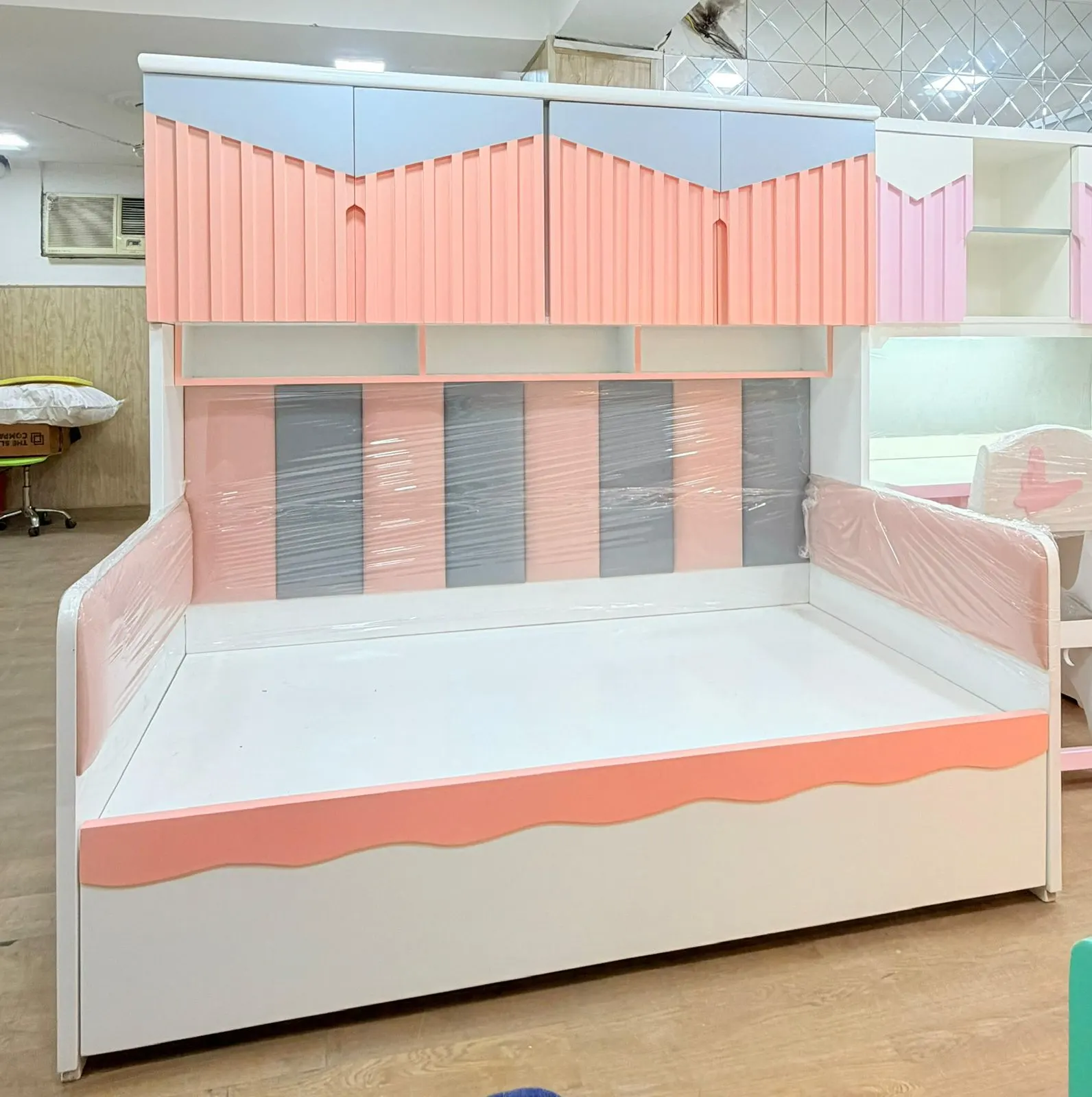 Blush Candy Pullout Bed - View 2