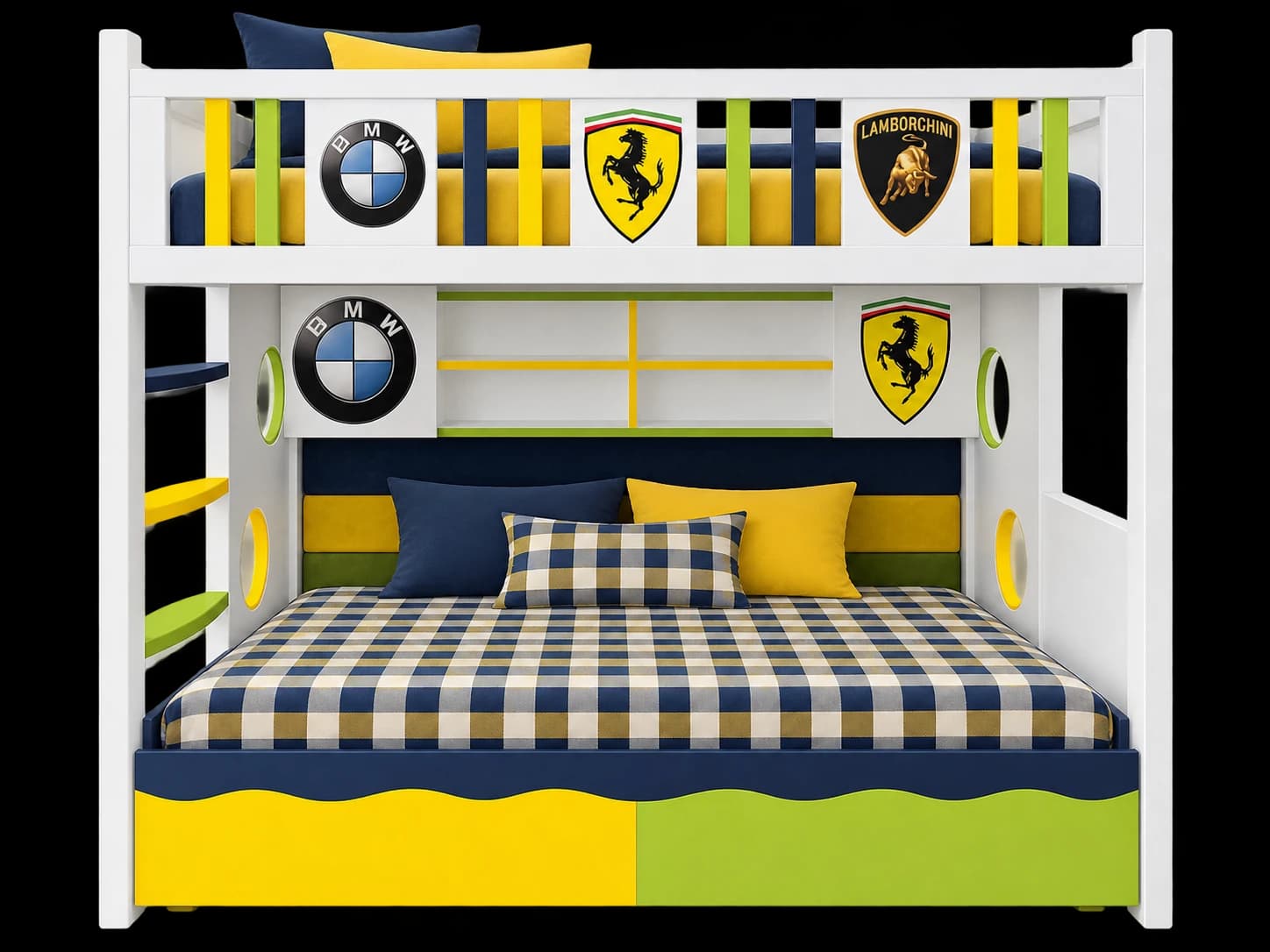 Autohaus Luxury Bunk Bed