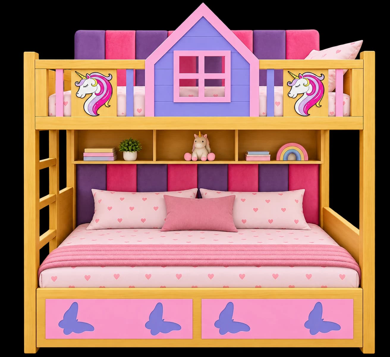 Dreamy Unicorn Bunk Bed