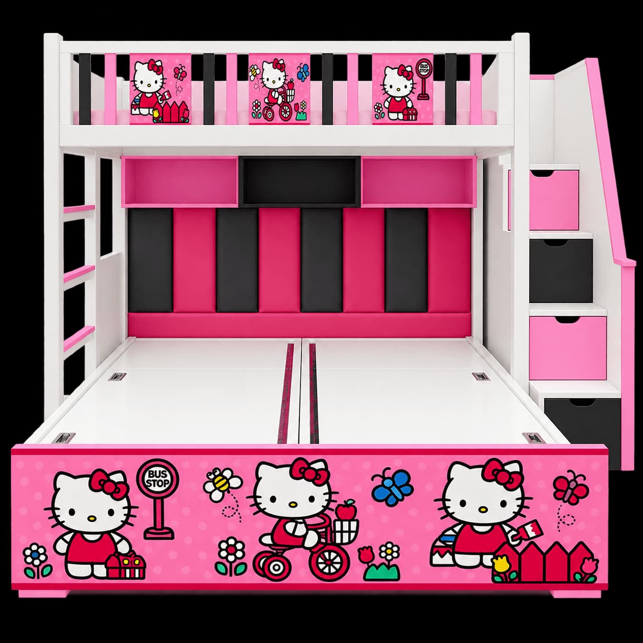Hello Kitty Dream Bunk Bed