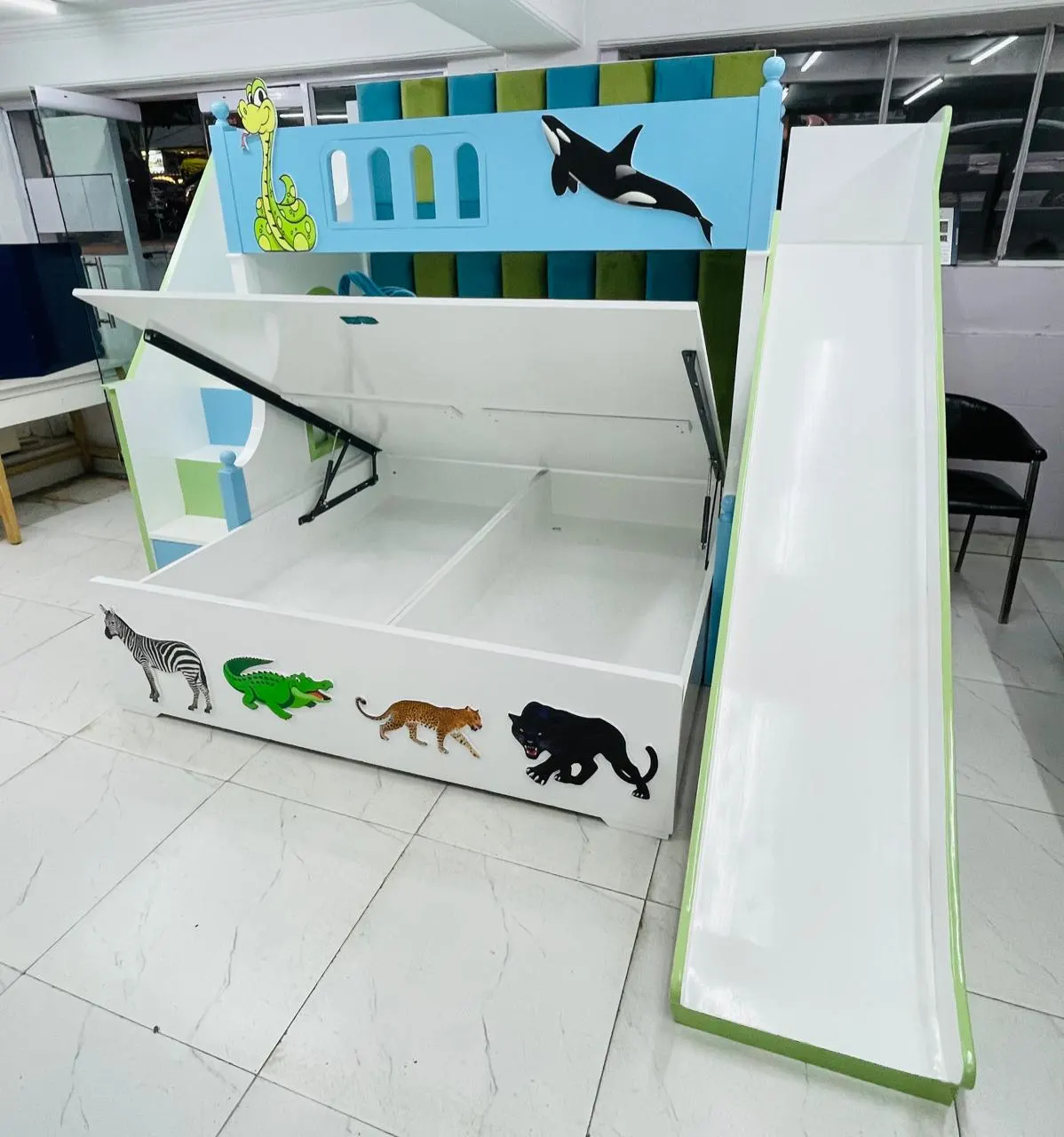 Jungle Themed Bunk Bed - View 2