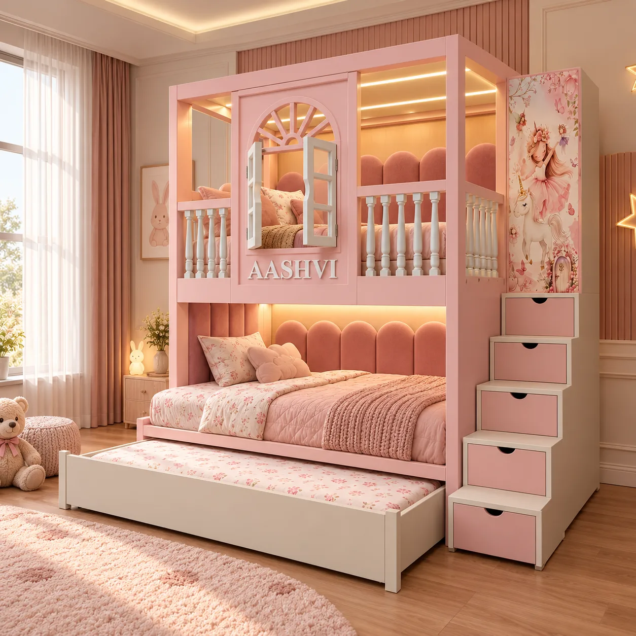 Rosette Dreamhouse Bunk Bed - Main Display Photo