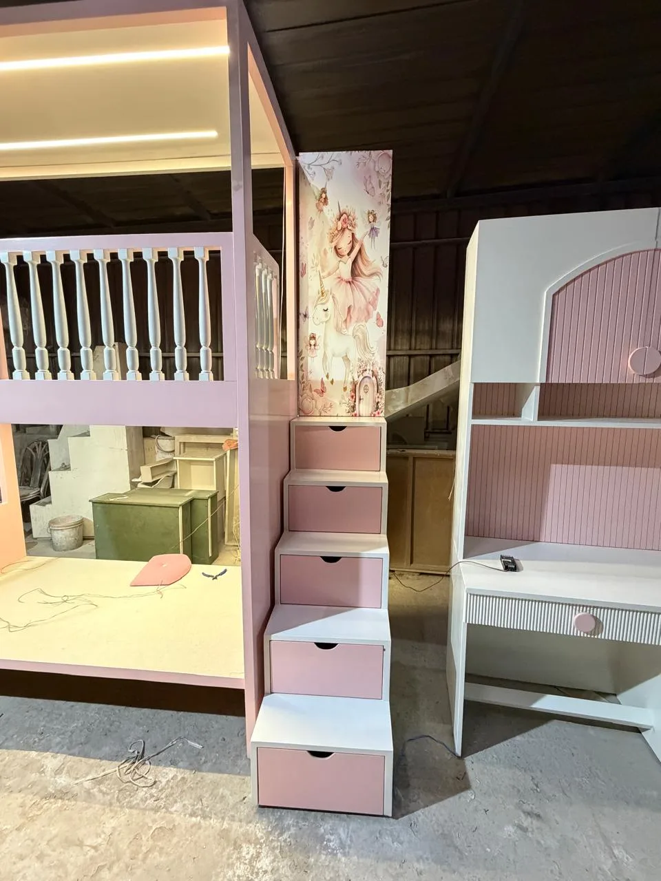 Rosette Dreamhouse Bunk Bed - View 3
