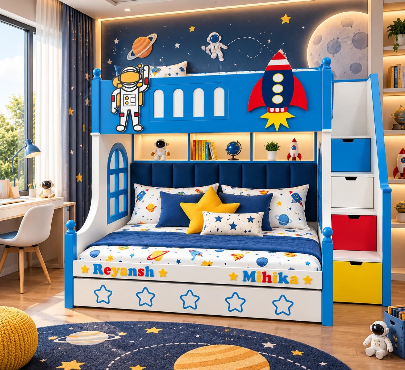 Space Adventure Bunk Bed - Main Display Photo