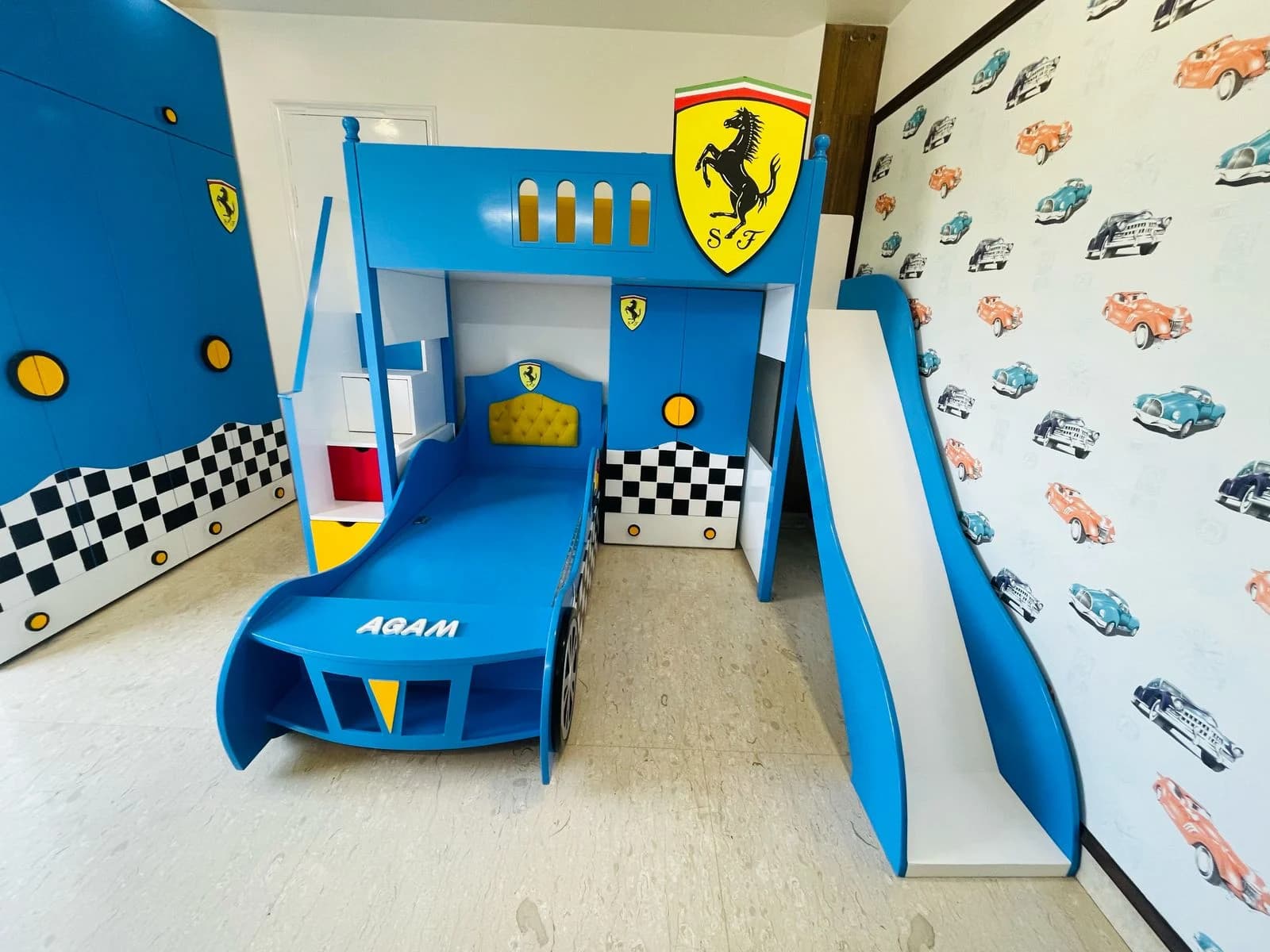 Turbo Racer Slide Bunk Bed - Main Display Photo