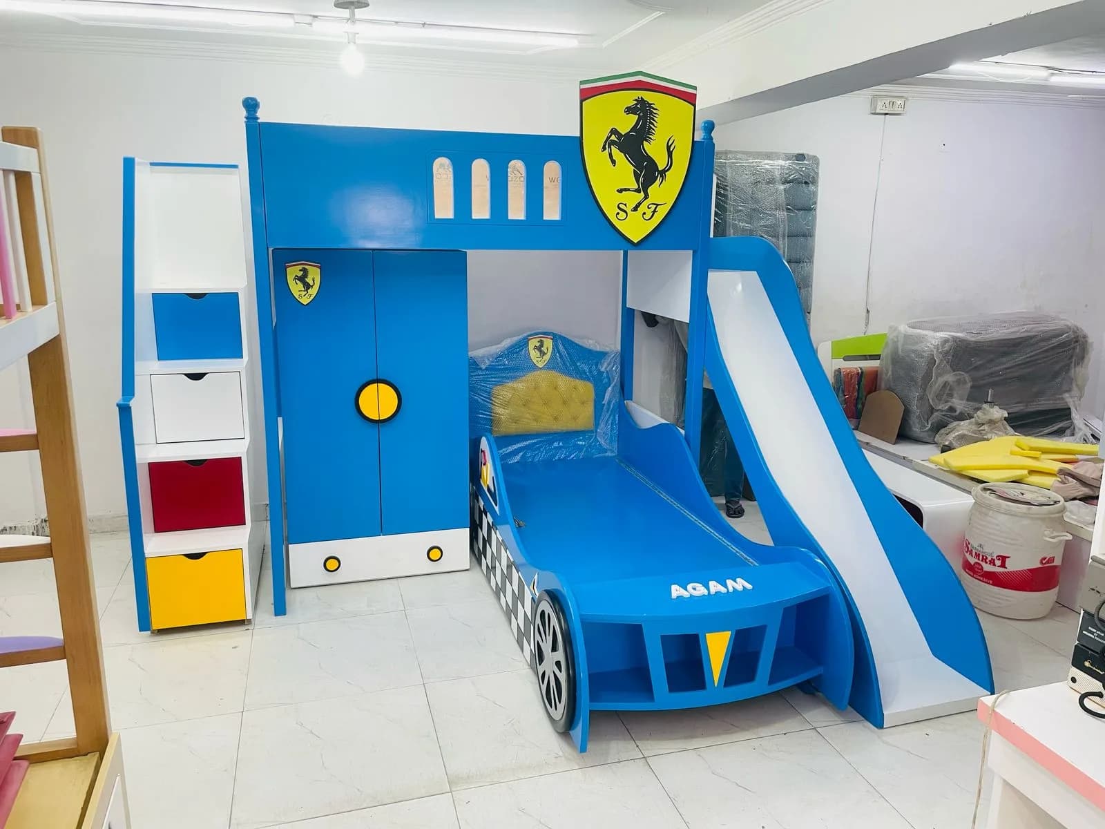 Turbo Racer Slide Bunk Bed - View 2