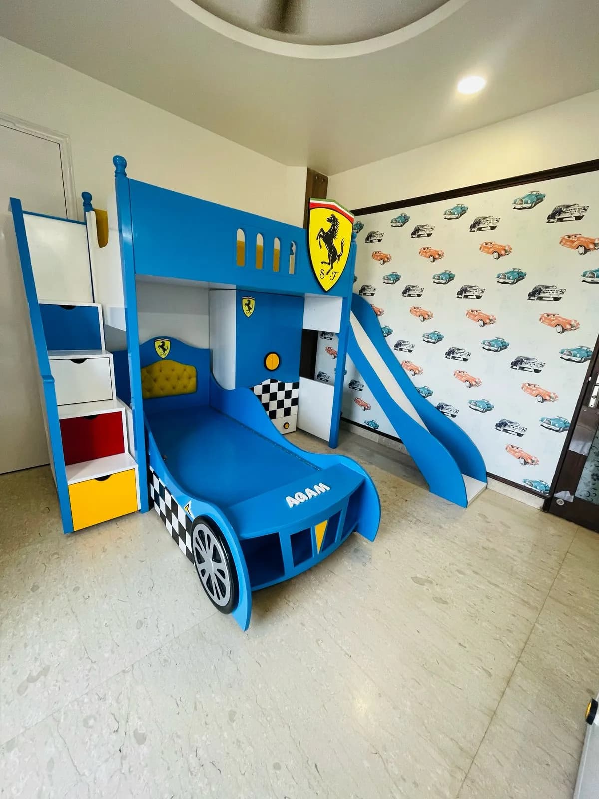 Turbo Racer Slide Bunk Bed - View 3