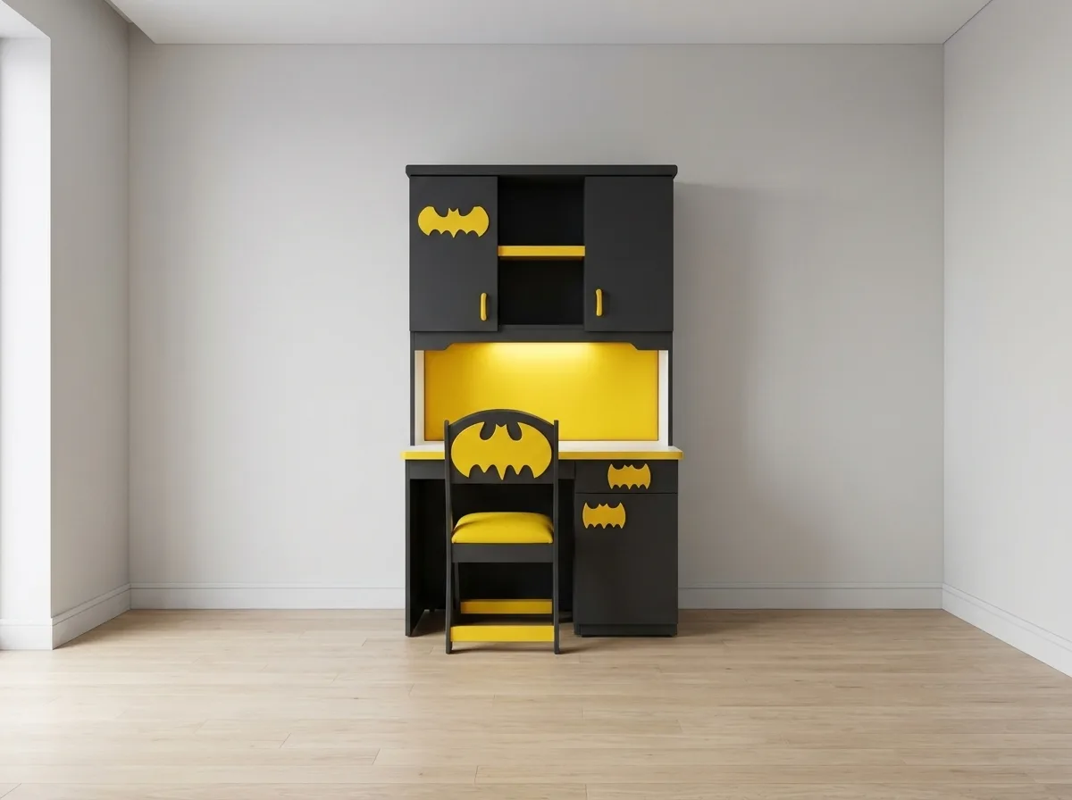 Batman Themed Study Table - Main Display Photo