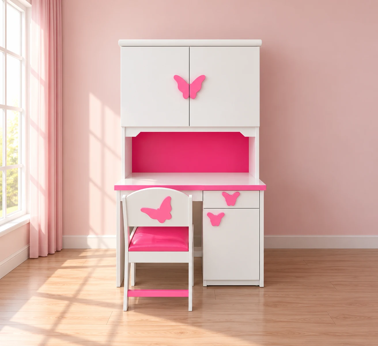 Butterfly Bliss Study Table - Main Display Photo