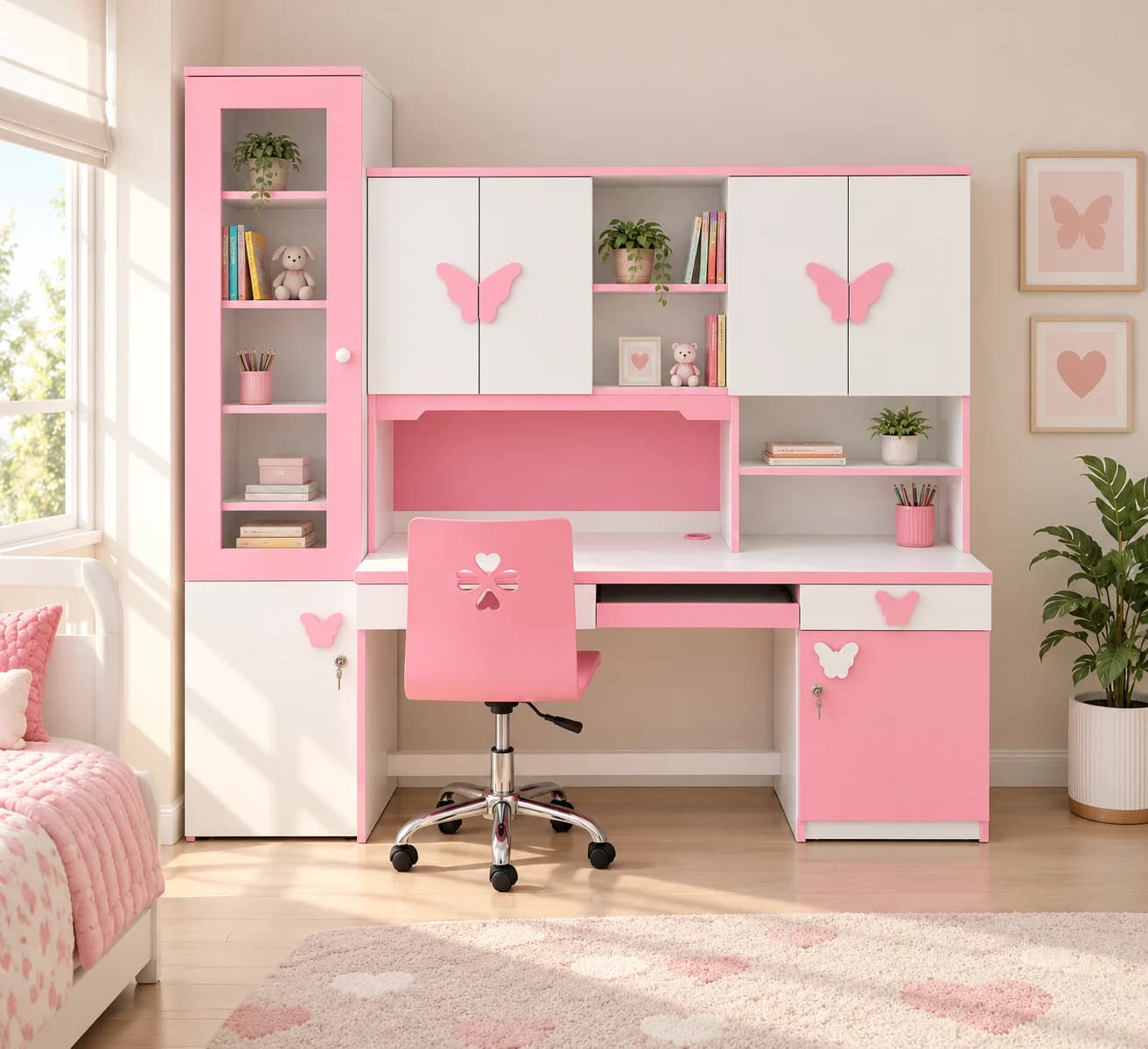 Butterfly Charm Study Station - Main Display Photo