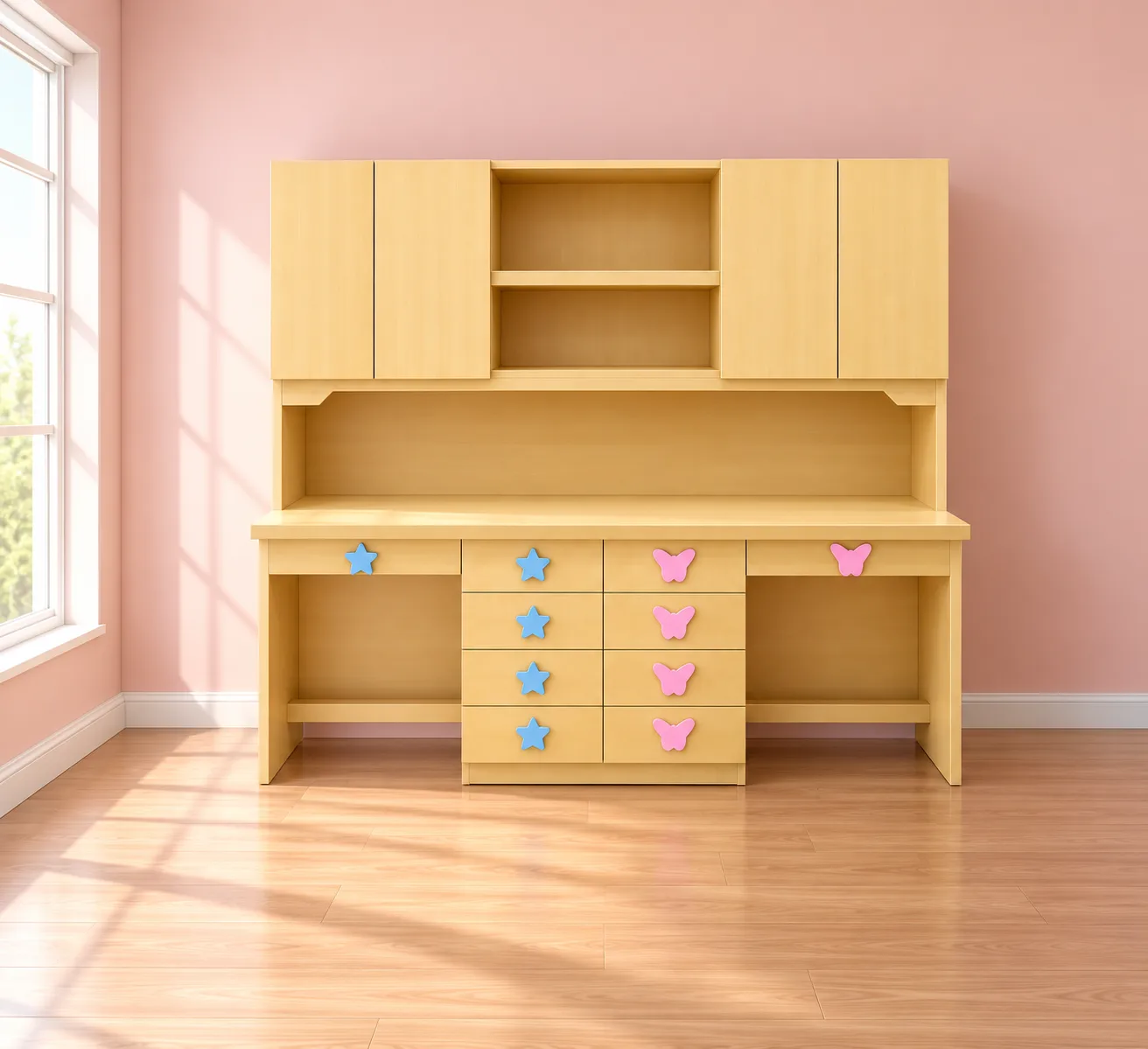 Maple Charm Study Table - Main Display Photo