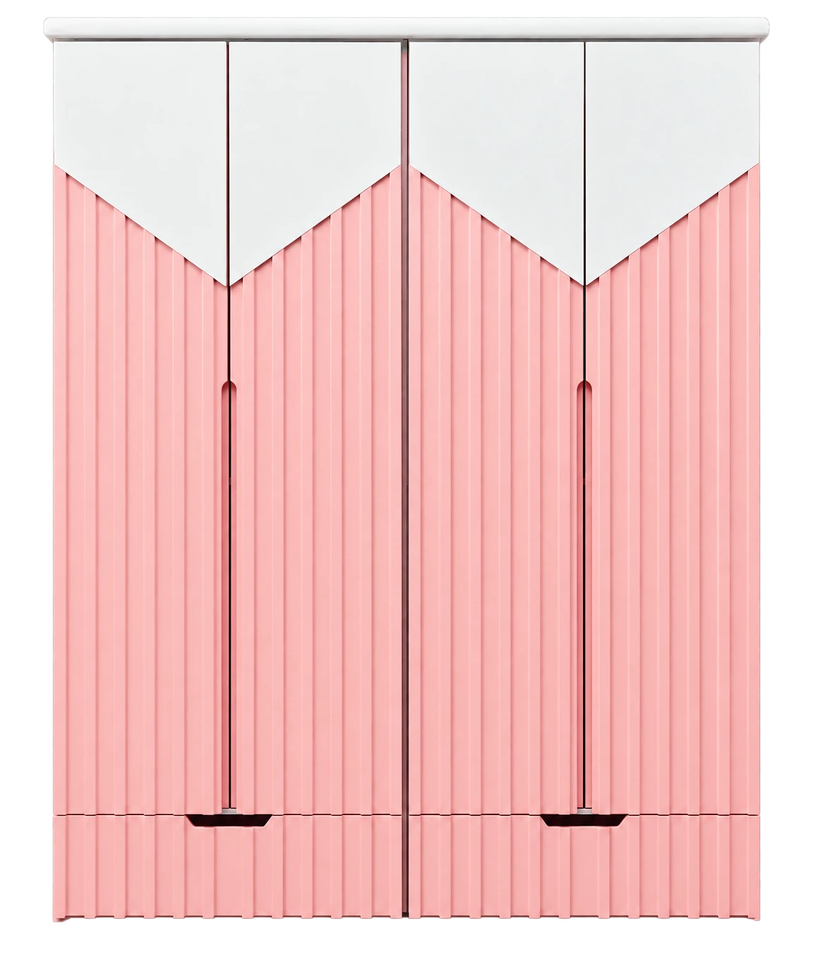 Pastel Pink Chevron Wardrobe