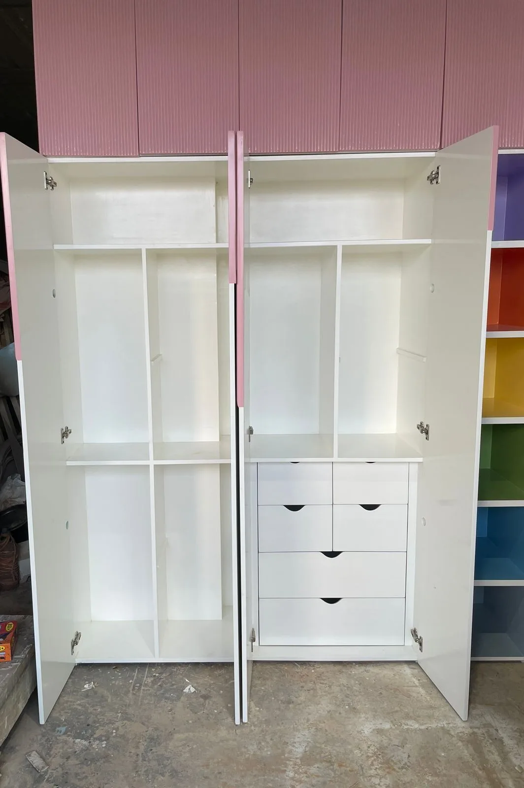 Rainbow Cubby Wardrobe - View 3