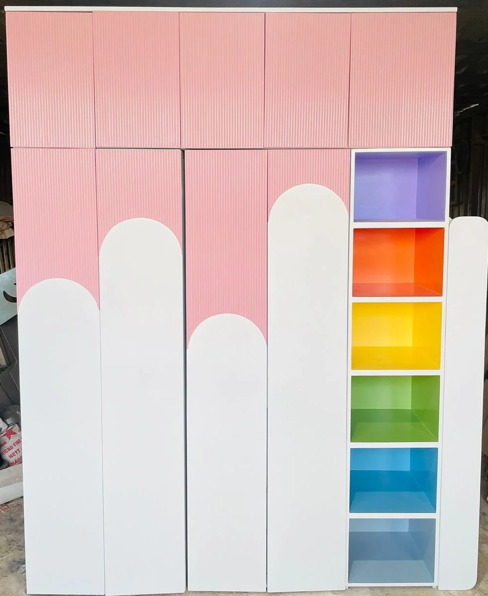 Rainbow Cubby Wardrobe - View 4